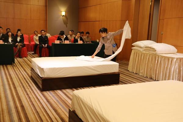 欧博最新锦江国际酒店开展2015年员工技能风采大赛